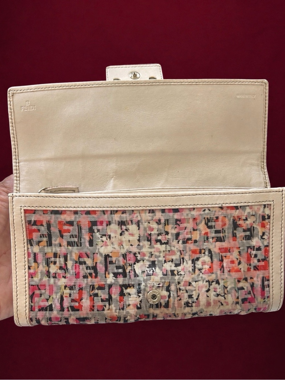 Fendi Floral Zucchino Continental Wallet - Picture 4 of 11
